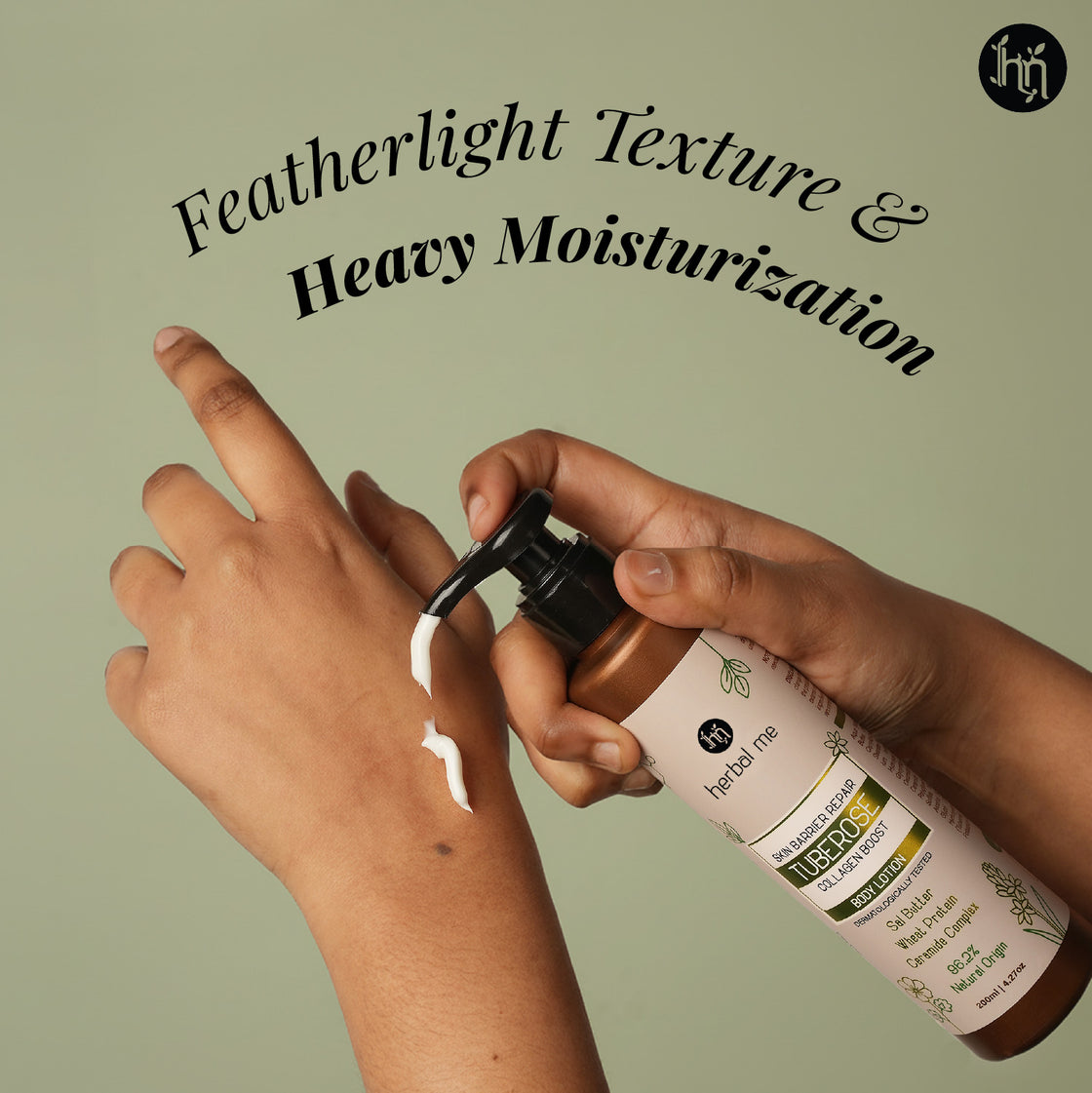 Tuberose Body Lotion - Collagen Boost and Skin Barrier Repair