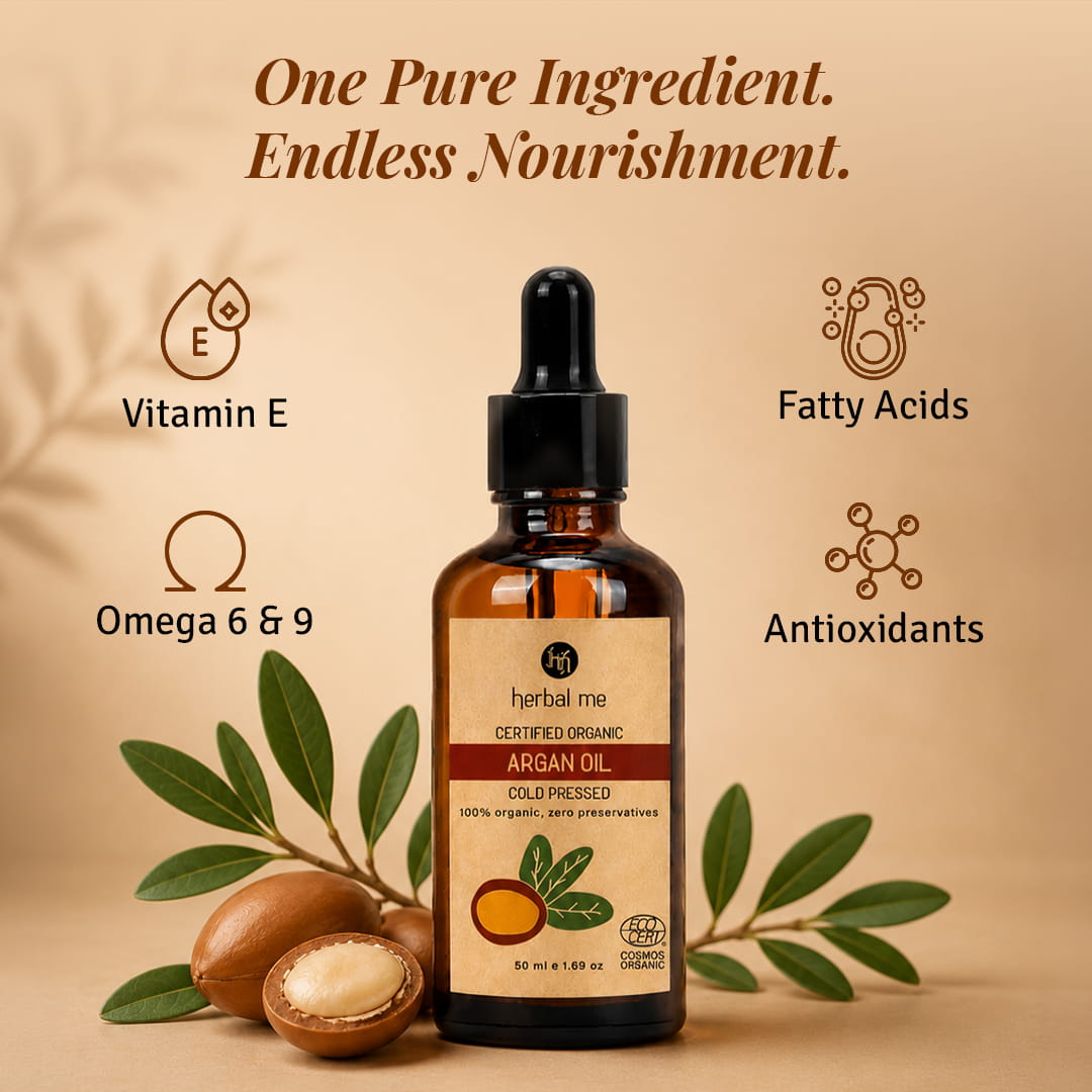 Argan Oil - 100% Organic - Ecocert Certified - 50 ml