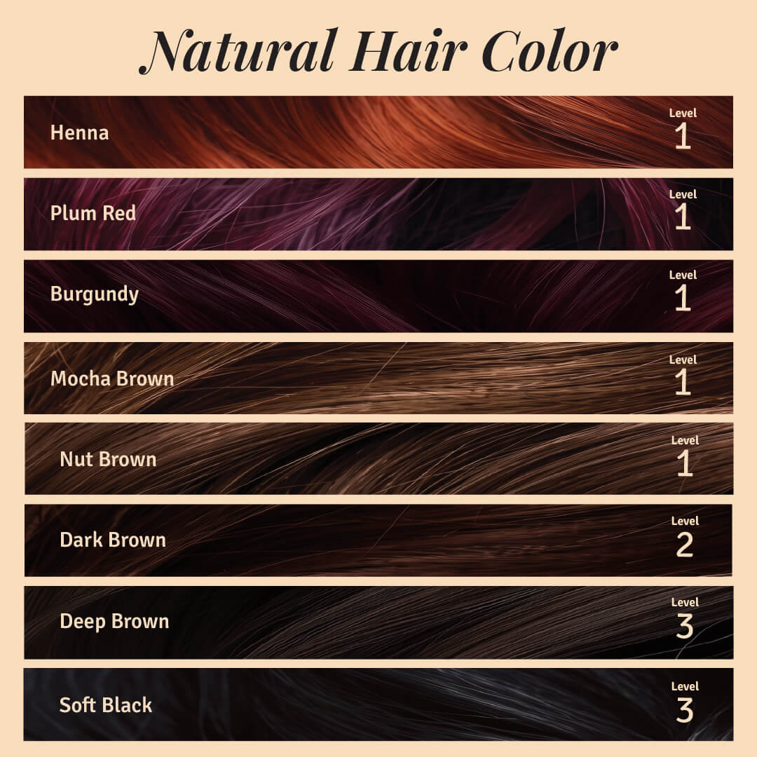 100% Natural & Safe Hair Color - Ecocert Certified