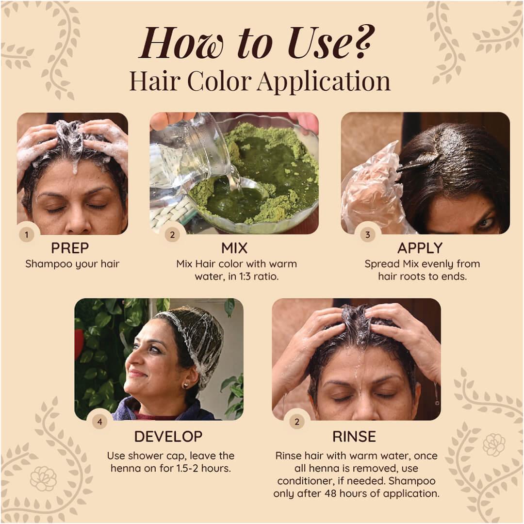 100% Natural & Safe Hair Color - Ecocert Certified