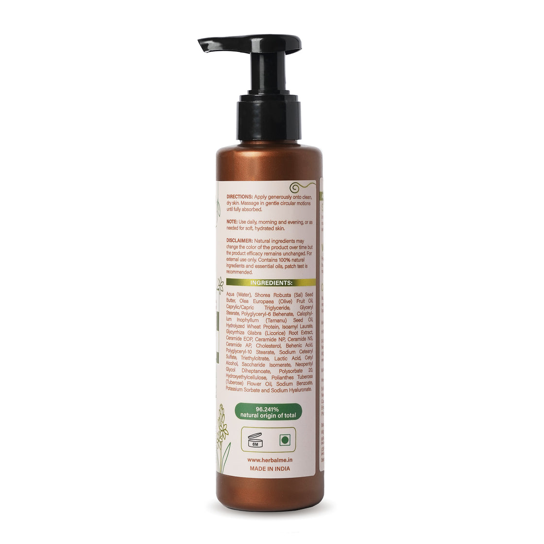Tuberose Body Lotion - Collagen Boost and Skin Barrier Repair