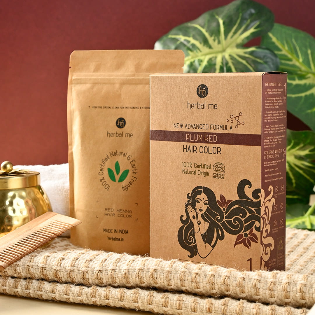 100% Natural & Safe Hair Color - Ecocert Certified
