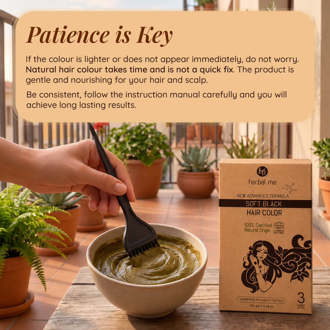 100% Natural & Safe Hair Color - Ecocert Certified