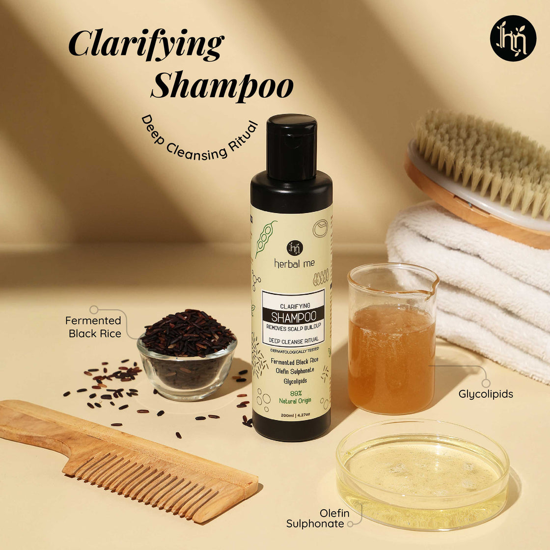 Clarifying Shampoo - NOT your everyday wash - 200ml
