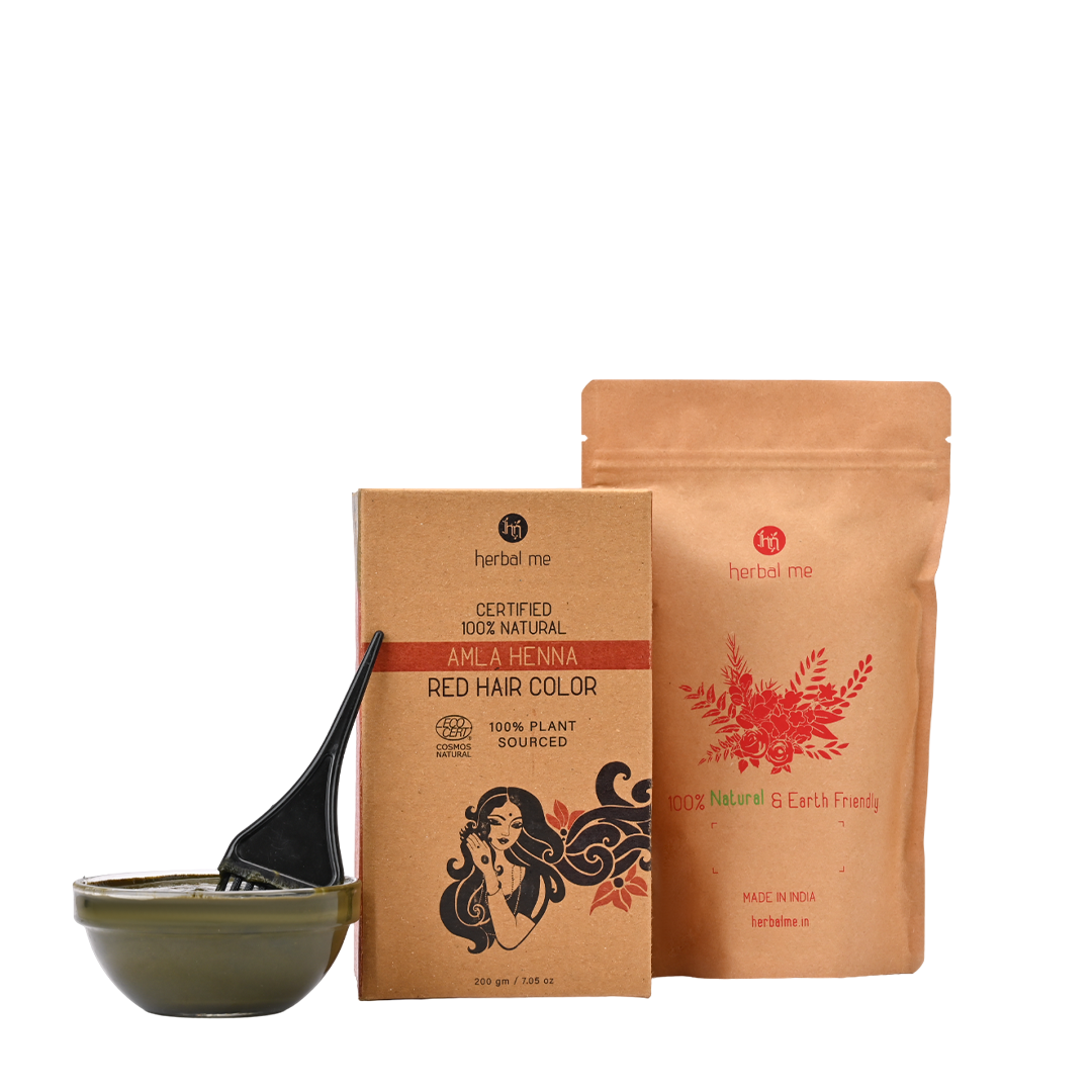 Amla Henna - Red Natural Hair Color & Mask