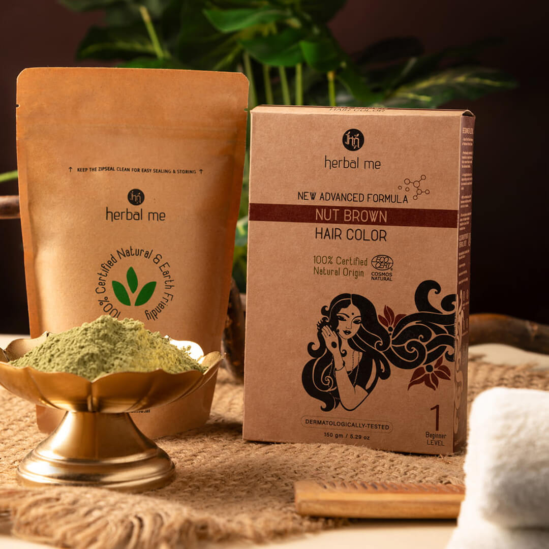 100% Natural & Safe Hair Color - Ecocert Certified