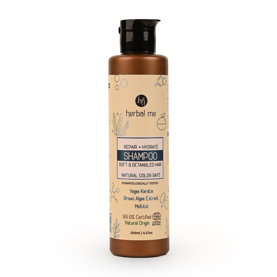 Repair & Hydrate Shampoo Ecocert Certified 200ml