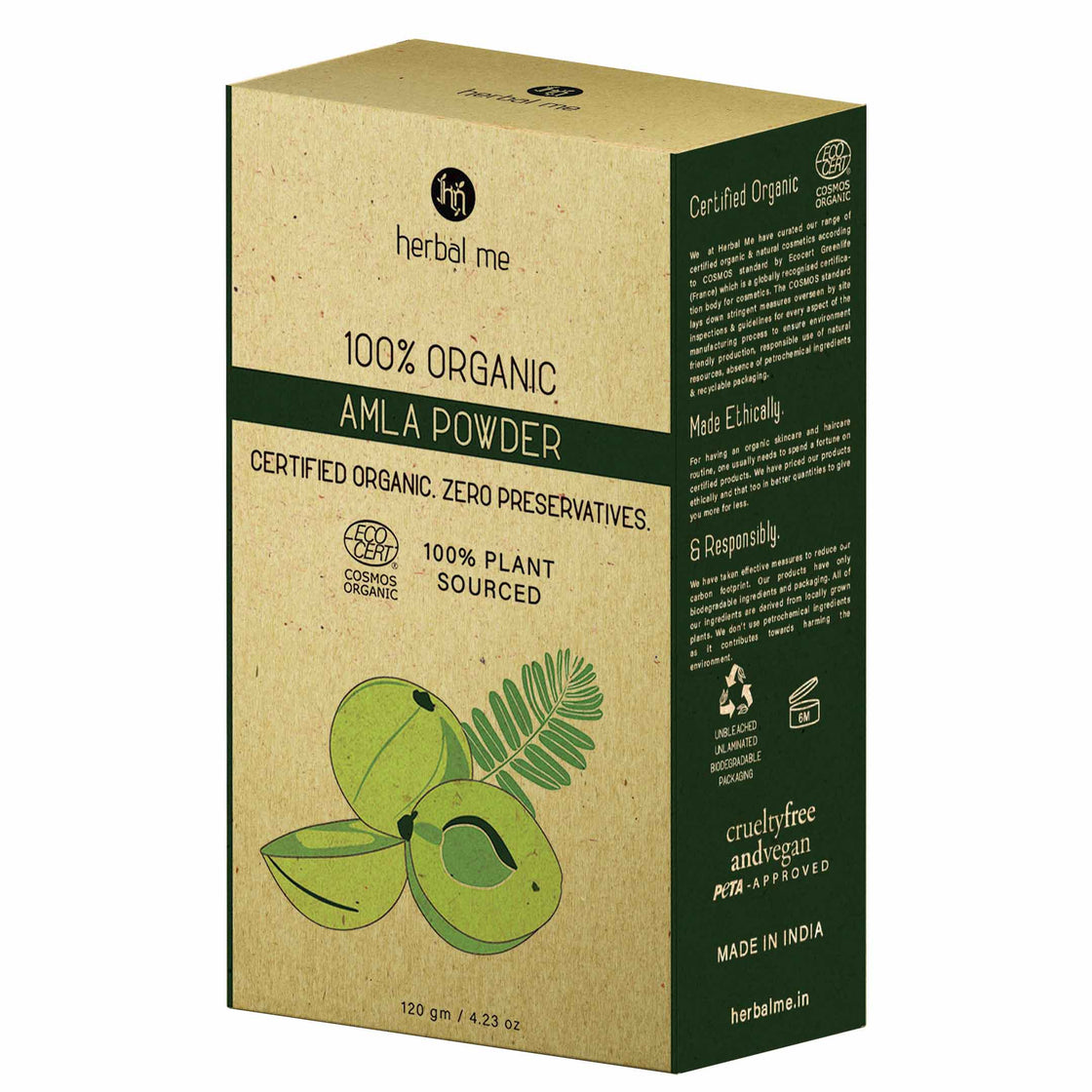 100% Organic Amla Powder