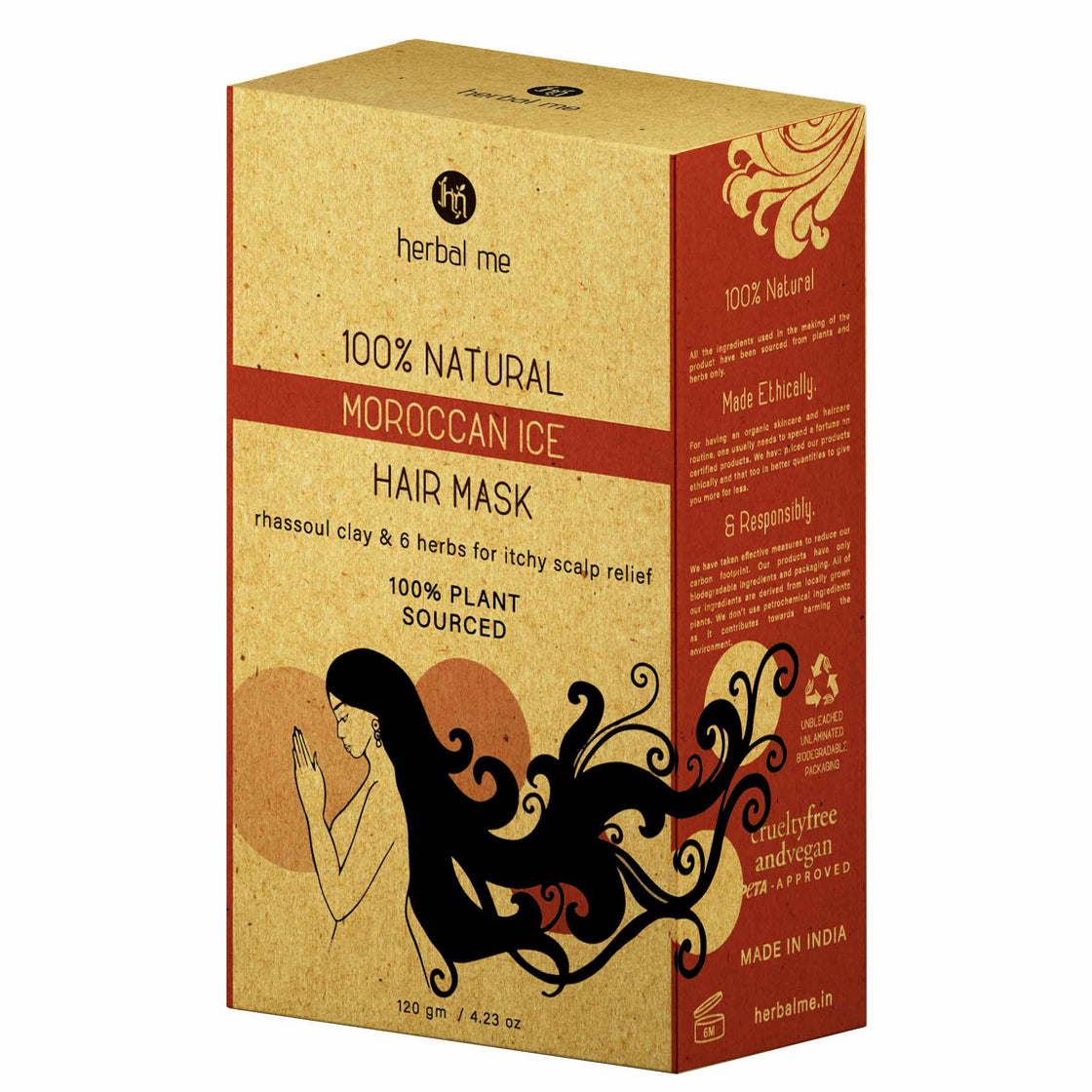 100% Natural Moroccan Hair Mask
