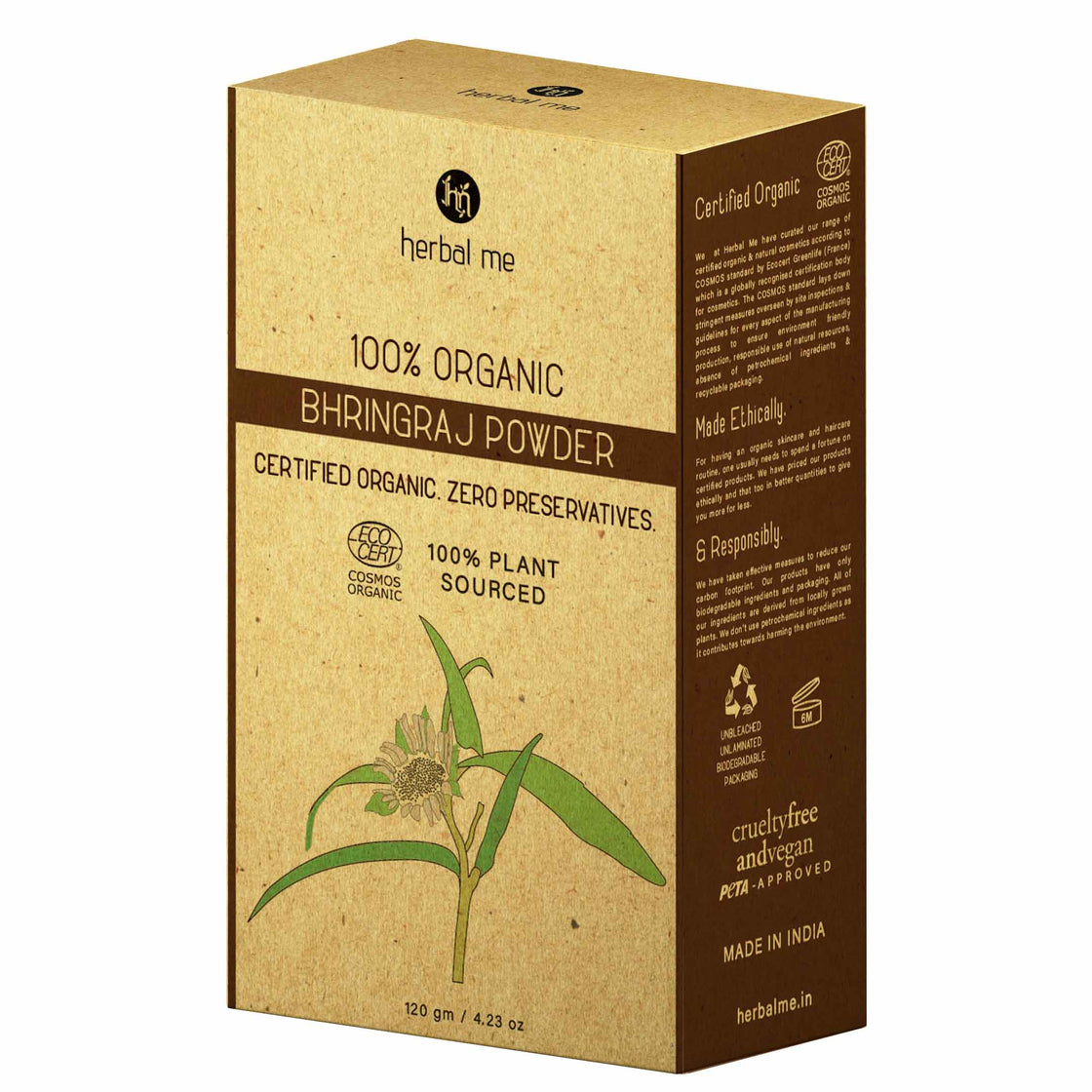 100% Organic Bhringraj Powder