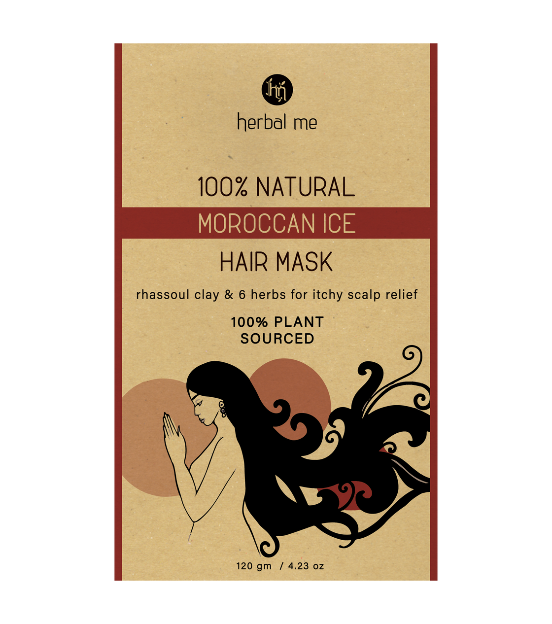 100% Natural Moroccan Hair Mask