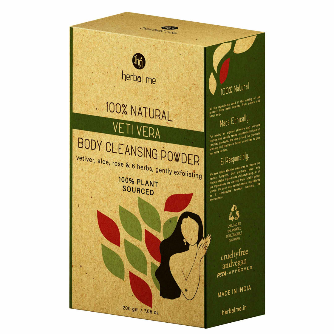 100% Natural Veti Vera Body Cleansing Powder