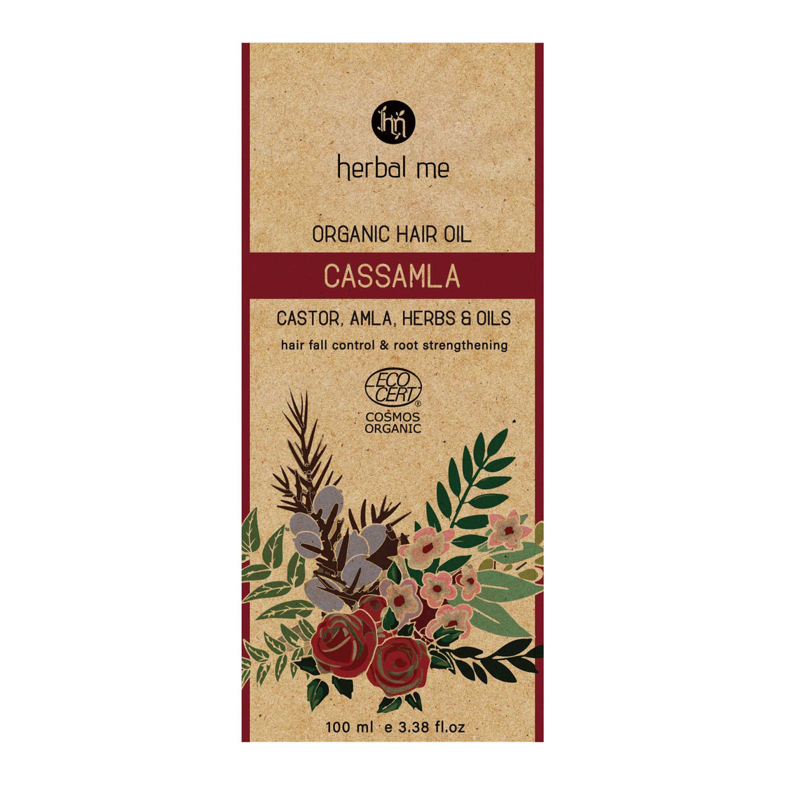 100% Cassamla Organic Hair Oil