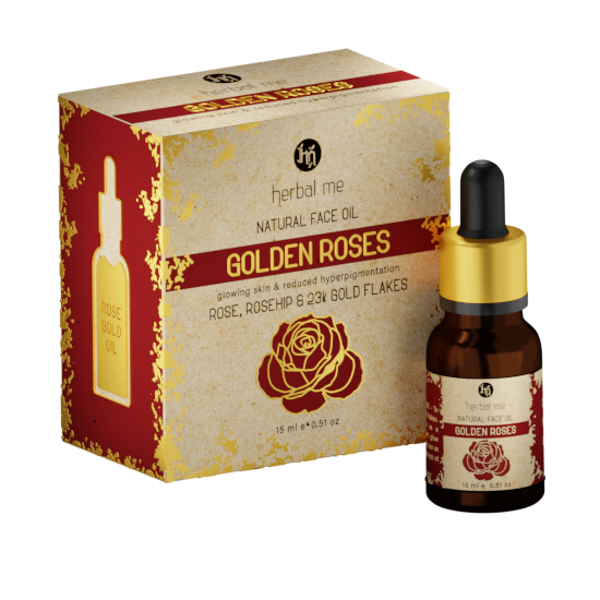 Natural Golden Roses Face Oil